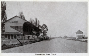 Pleasanton Race Track, Pleasanton, Calfornia  